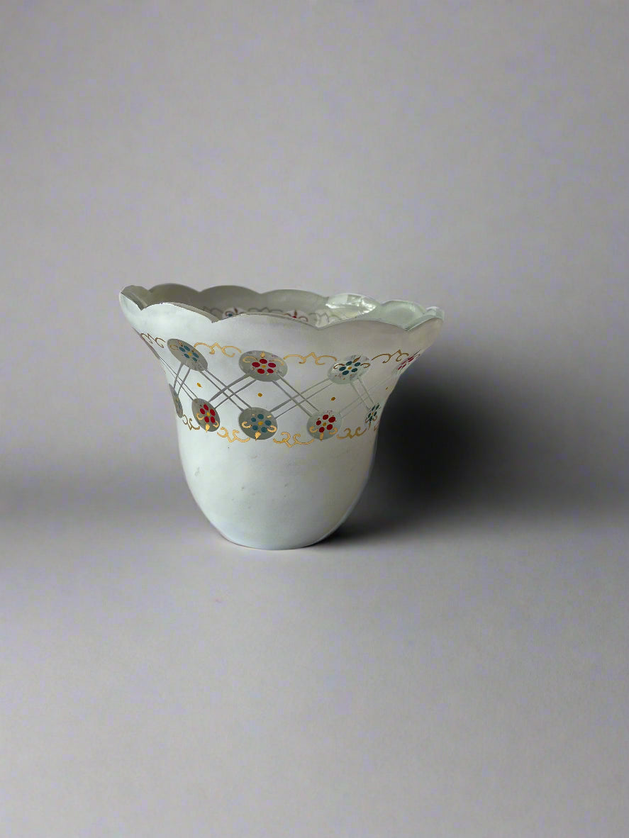 Pahar Candelă | Gravat & Pictat Manual