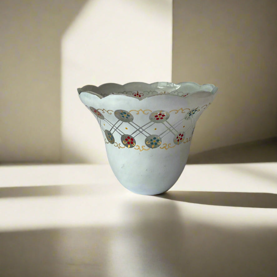 Pahar Candelă | Gravat & Pictat Manual